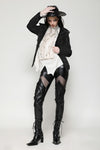 Chic knight gothic oversized collar jacket JW278