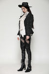 Chic knight gothic oversized collar jacket JW278