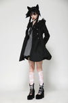 Doll collar lolita double-breasted wool coat JW281