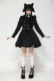 Doll collar lolita double-breasted wool coat JW281