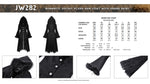 Romantic gothic plush hem coat with grand skirt JW282