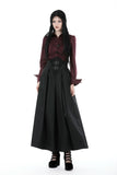 Gothic retro pattern long skirt  KW307