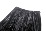 Gothic velvet patch lace elegant mermaid skirt KW347