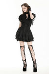 Playful gothic flouncy puff skirt. KW349