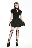 Playful gothic flouncy puff skirt. KW349