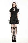 Playful gothic flouncy puff skirt. KW349