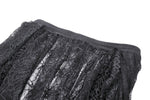 Rococo style spiderweb tattered birdcage petticoat long skirt KW354