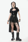 Rebel Gear Punk Chain Skirt KW388