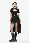 Rebel Gear Punk Chain Skirt KW388