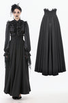 Gothic Nun Pleated Maxi Skirt KW395