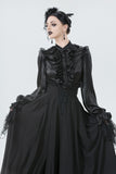 Gothic Nun Pleated Maxi Skirt KW395