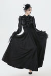 Gothic Nun Pleated Maxi Skirt KW395