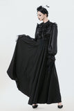 Gothic Nun Pleated Maxi Skirt KW395