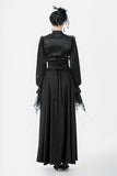 Gothic Nun Pleated Maxi Skirt KW395