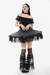 Ballet-Inspired Lace Petticoat with Layered Boning and Bow Details KW399