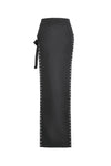 Punk High-Slit Midi Skirt KW407