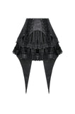 Dark Gothic Swallowtail Skirt KW419 - Gothlolibeauty