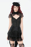 Dark Gothic Swallowtail Skirt KW419 - Gothlolibeauty