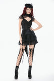Dark Gothic Swallowtail Skirt KW419 - Gothlolibeauty