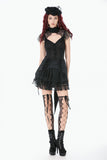 Dark Gothic Swallowtail Skirt KW419 - Gothlolibeauty
