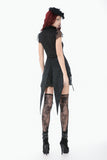 Dark Gothic Swallowtail Skirt KW419 - Gothlolibeauty