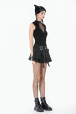 Metal Tactical Punk Skirt KW426 - Gothlolibeauty