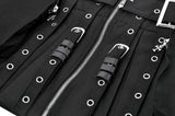 Metal Tactical Punk Skirt KW426 - Gothlolibeauty