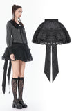 Gothic Lace Bustle Tail Skirt KW428 - Gothlolibeauty