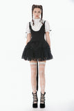 Gothic Lace Bustle Tail Skirt KW428 - Gothlolibeauty