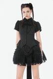 Gothic Lace Bustle Tail Skirt KW428 - Gothlolibeauty