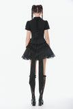 Gothic Lace Bustle Tail Skirt KW428 - Gothlolibeauty
