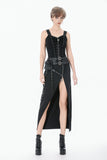 Punk Utility Skirt KW434 - Gothlolibeauty