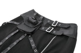 Punk Utility Skirt KW434 - Gothlolibeauty
