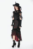 Gothic Elegant Velvet Mermaid Skirt KW435 - Gothlolibeauty