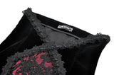 Gothic Elegant Velvet Mermaid Skirt KW435 - Gothlolibeauty