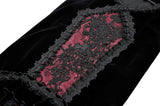 Gothic Elegant Velvet Mermaid Skirt KW435 - Gothlolibeauty