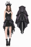 Dark Butterfly-Wing Gradient Gothic Lolita Dovetail Skirt KW442