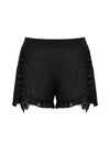 Black Gothic Base Shorts PW131