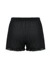 Black Gothic Base Shorts PW131