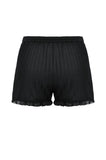 Black Gothic Base Shorts PW131