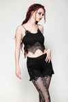 Black Gothic Base Shorts PW131
