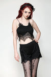 Black Gothic Base Shorts PW131