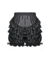 Lolita Lace-Trimmed Lantern shorts with Embroidered Flower PW135