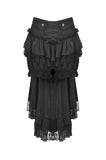 Gothic Tailcoat Lantern Pants PW137BK