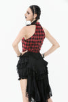 Gothic Tailcoat Lantern Pants PW137BK