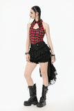 Gothic Tailcoat Lantern Pants PW137BK