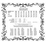 Gothic Multi-Layer Lace Flared Leggings PW139