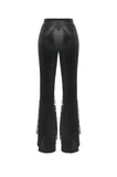 Gothic Appliqué Velvet Flared Pants PW146