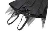 Punk Mesh Layered Skort Shorts PW149 - Gothlolibeauty