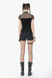 Punk Metal Utility Shorts PW150 - Gothlolibeauty